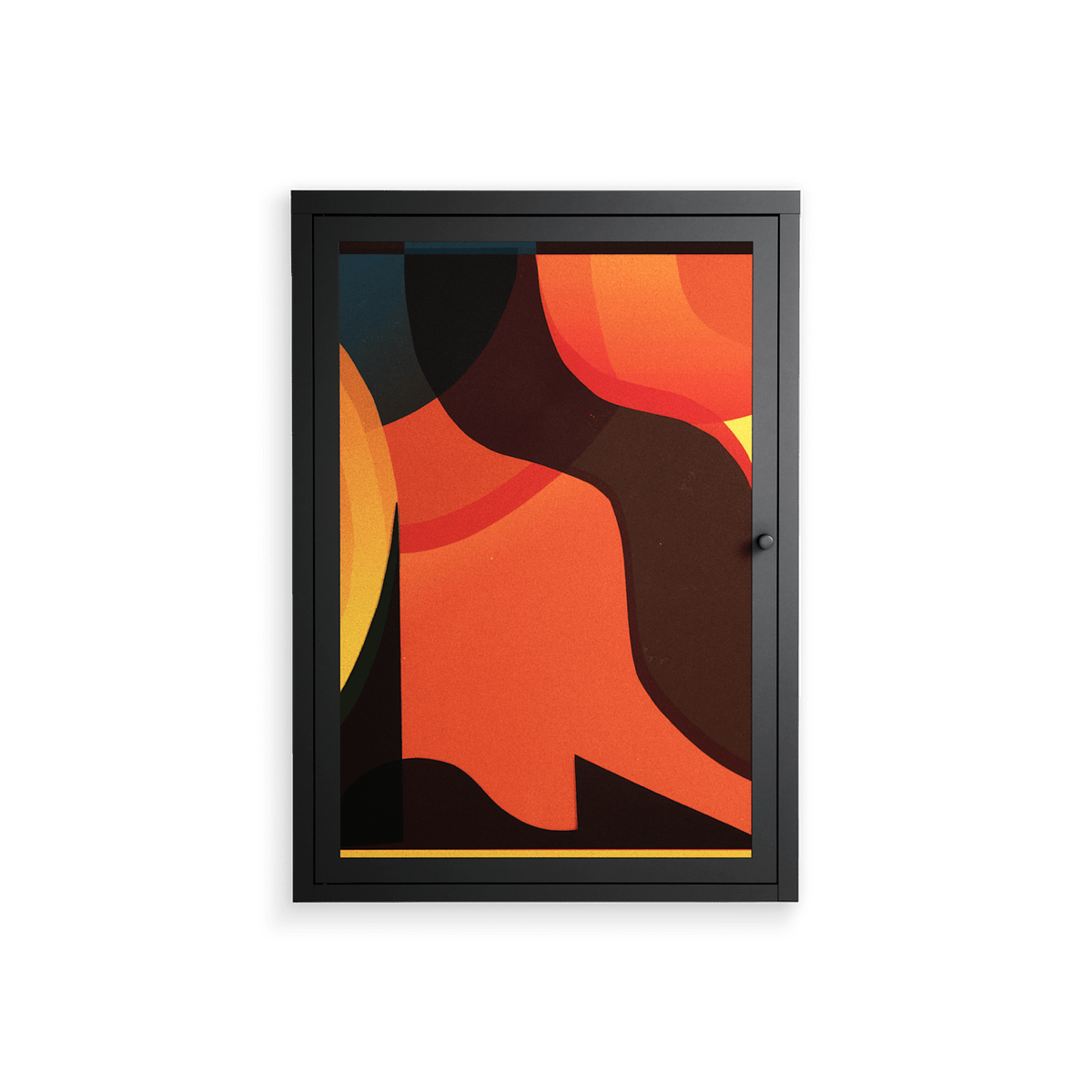 Swift - Wall Cabinet - Rikki Hewitt - Antracite - Overlay Metal