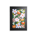 Floral Delight - Wall Cabinet - Sandra Hutter - Antracite - Overlay Metal