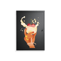Drink And Cherries - Wall Cabinet - Raissa Oltmanns - Antracite - Overlay Metal