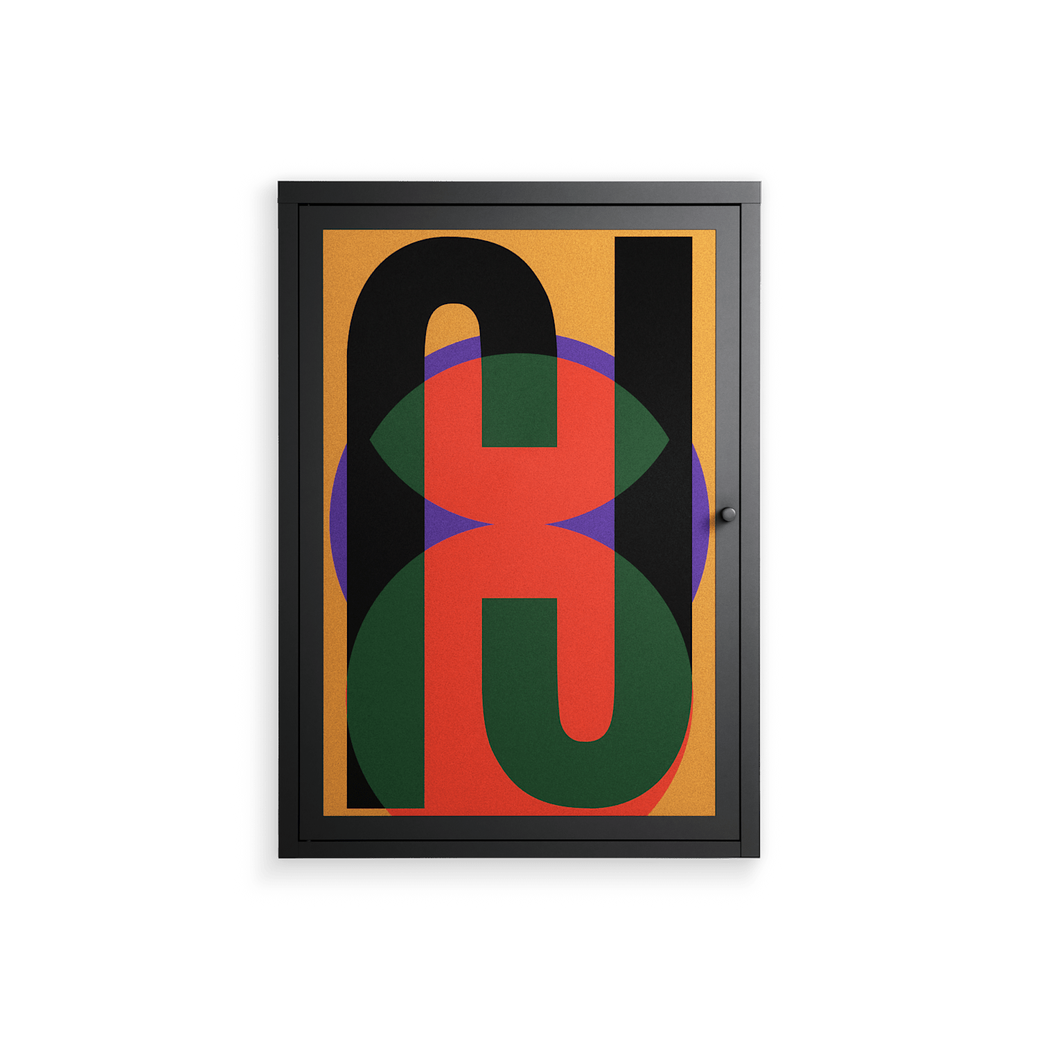 JJ - Wall Cabinet - Oluwaseyi Samuel Adebayo - Antracite - Overlay Metal