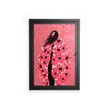Covered in Flowers - Wall Cabinet - Raissa Oltmanns - Antracite - Overlay Metal