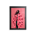 Covered in Flowers - Wall Cabinet - Raissa Oltmanns - Antracite - Overlay Metal