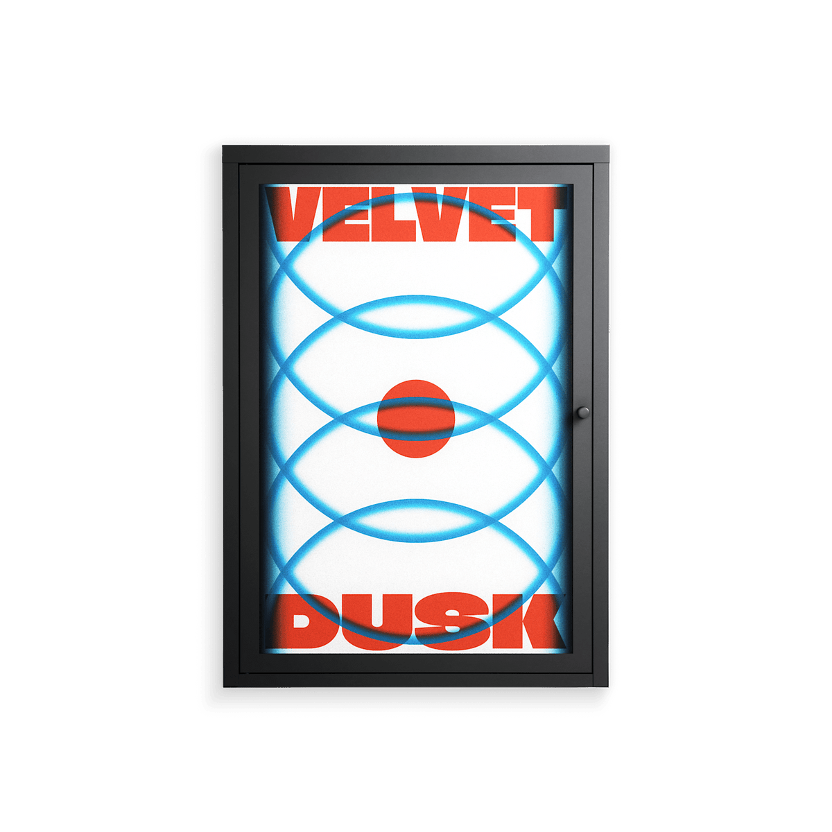 Velvet Dusk - Wall Cabinet - Oluwaseyi Samuel Adebayo - Antracite - Overlay Metal