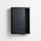 Thick Lines Good Times - Wall Cabinet - Craig Watkins - Antracite - Overlay Metal