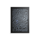 Thick Lines Good Times - Wall Cabinet - Craig Watkins - Antracite - Overlay Metal