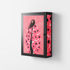 Covered in Flowers - Wall Cabinet - Raissa Oltmanns - Antracite - Overlay Metal