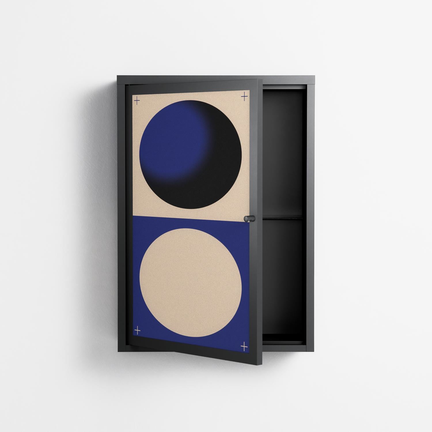 Entrance - Wall Cabinet - Oluwaseyi Samuel Adebayo - Antracite - Overlay Metal