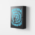 The Circles Of My Mind - Wall Cabinet - Craig Watkins - Antracite - Overlay Metal