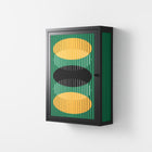 Soul Split - Wall Cabinet - Oluwaseyi Samuel Adebayo - Antracite - Overlay Metal