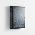 Thick Lines Good Times - Wall Cabinet - Craig Watkins - Antracite - Overlay Metal