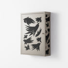 Black Birds - Wall Cabinet - Konrad Blaszczyk - Pebble - Overlay Metal