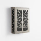Black Potted Plant - Wall Cabinet - Konrad Blaszczyk - Pebble - Overlay Metal