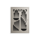 Black Fern - Wall Cabinet - Konrad Blaszczyk - Pebble - Overlay Metal