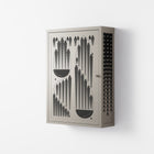 Black Fern - Wall Cabinet - Konrad Blaszczyk - Pebble - Overlay Metal