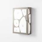 Stones - Wall Cabinet - Magdalena Marchocka - Pebble - Overlay Metal