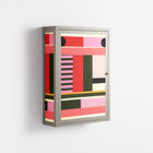 Harmonic - Wall Cabinet - Rikki Hewitt - Pebble - Overlay Metal