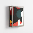 Plume - Wall Cabinet - Rikki Hewitt - Pebble - Overlay Metal