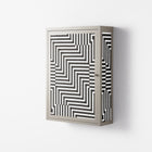 Rectangle In Rectangle - Wall Cabinet - Guido De Boer - Pebble - Overlay Metal