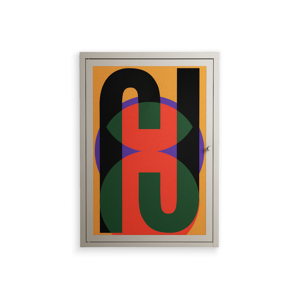 JJ - Wall Cabinet - Oluwaseyi Samuel Adebayo - Pebble - Overlay Metal