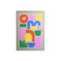 Fun Shapes - Wall Cabinet - Sandra Hutter - Pebble - Overlay Metal