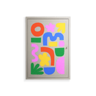 Fun Shapes - Wall Cabinet - Sandra Hutter - Pebble - Overlay Metal