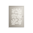 Blue Flower - Wall Cabinet - Magdalena Marchocka - Pebble - Overlay Metal