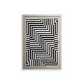 Rectangle In Rectangle - Wall Cabinet - Guido De Boer - Pebble - Overlay Metal