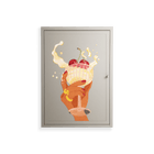 Drink And Cherries - Wall Cabinet - Raissa Oltmanns - Pebble - Overlay Metal
