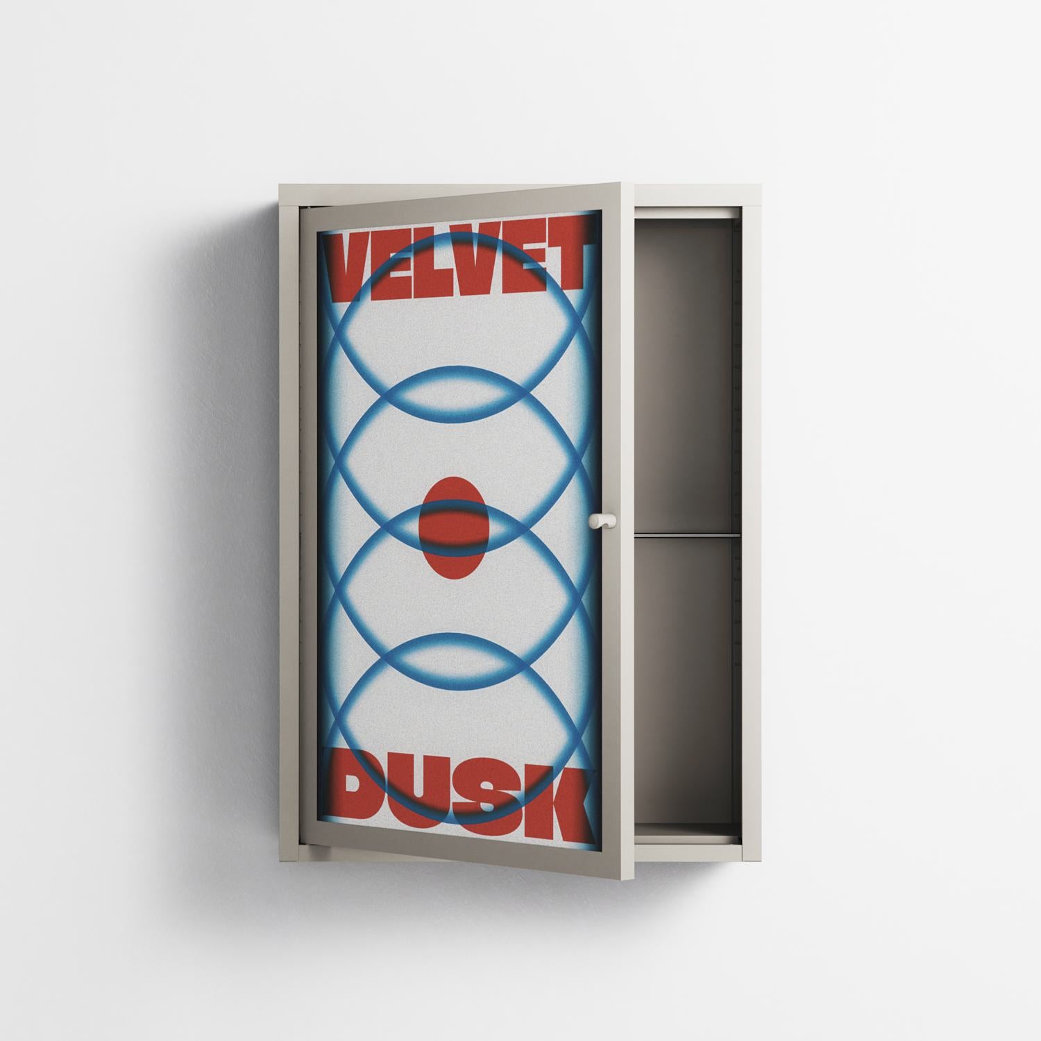 Velvet Dusk - Wall Cabinet - Oluwaseyi Samuel Adebayo - Pebble - Overlay Metal