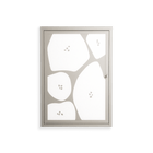 Stones - Wall Cabinet - Magdalena Marchocka - Pebble - Overlay Metal