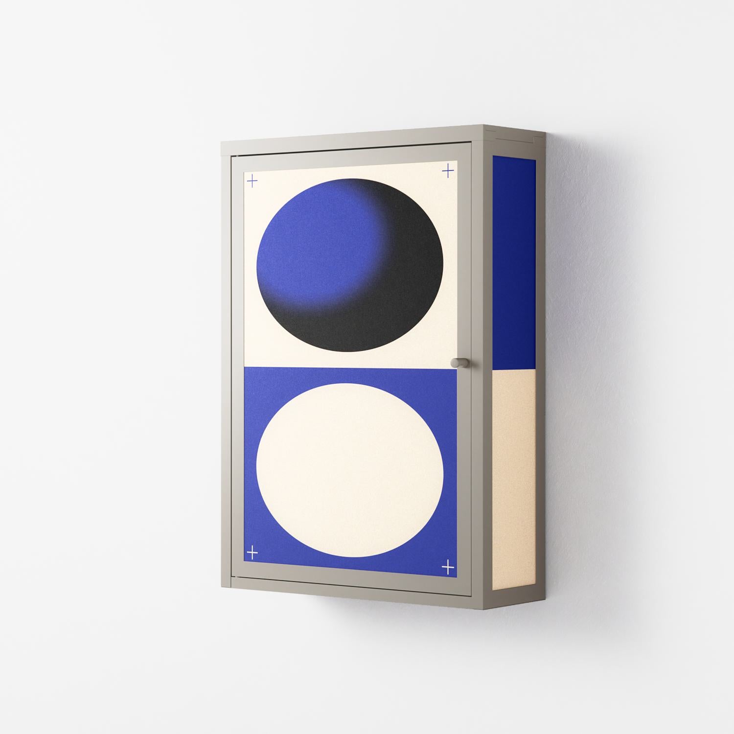 Entrance - Wall Cabinet - Oluwaseyi Samuel Adebayo - Pebble - Overlay Metal