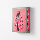 Covered in Flowers - Wall Cabinet - Raissa Oltmanns - Pebble - Overlay Metal