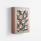 Blooming Folk Garden - Wall Cabinet - Sandra Hutter - Pebble - Overlay Metal