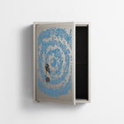 The Circles Of My Mind - Wall Cabinet - Craig Watkins - Pebble - Overlay Metal