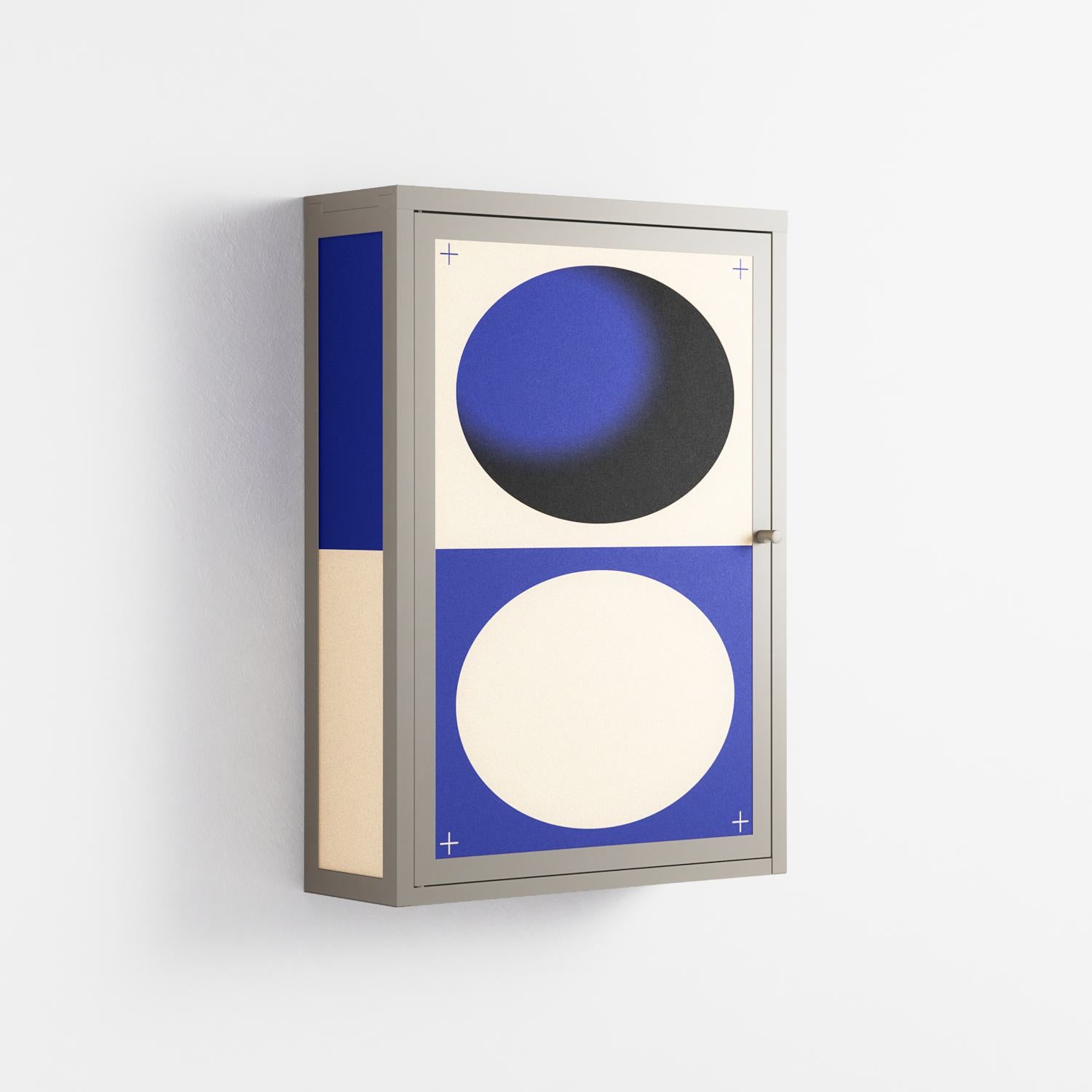 Entrance - Wall Cabinet - Oluwaseyi Samuel Adebayo - Pebble - Overlay Metal