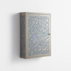 Thick Lines Good Times - Wall Cabinet - Craig Watkins - Pebble - Overlay Metal