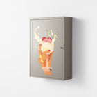 Drink And Cherries - Wall Cabinet - Raissa Oltmanns - Pebble - Overlay Metal