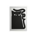 Black Cat - Wall Cabinet - Konrad Blaszczyk - Chalk - Overlay Metal