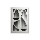 Black Fern - Wall Cabinet - Konrad Blaszczyk - Chalk - Overlay Metal