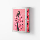 Covered in Flowers - Wall Cabinet - Raissa Oltmanns - Chalk - Overlay Metal