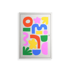 Fun Shapes - Wall Cabinet - Sandra Hutter - Chalk - Overlay Metal
