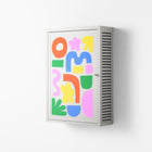 Fun Shapes - Wall Cabinet - Sandra Hutter - Chalk - Overlay Metal