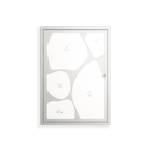 Stones - Wall Cabinet - Magdalena Marchocka - Chalk - Overlay Metal