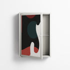 Plume - Wall Cabinet - Rikki Hewitt - Chalk - Overlay Metal