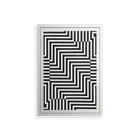 Rectangle In Rectangle - Wall Cabinet - Guido De Boer - Chalk - Overlay Metal