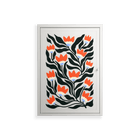 Blooming Folk Garden - Wall Cabinet - Sandra Hutter - Chalk - Overlay Metal