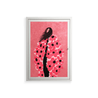 Covered in Flowers - Wall Cabinet - Raissa Oltmanns - Chalk - Overlay Metal