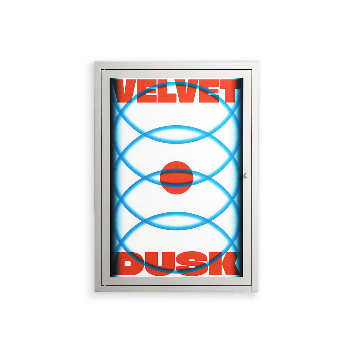 Velvet Dusk - Wall Cabinet - Oluwaseyi Samuel Adebayo - Chalk - Overlay Metal