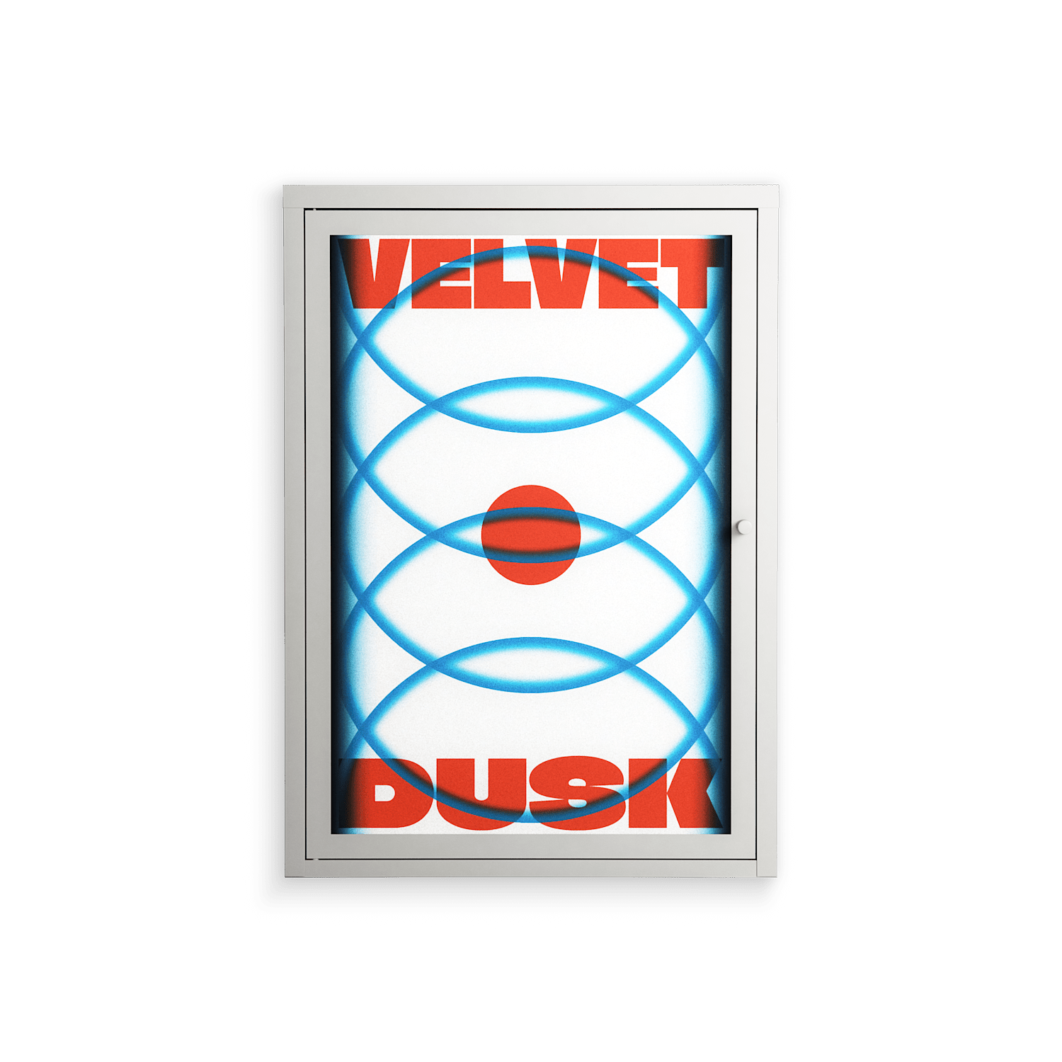 Velvet Dusk - Wall Cabinet - Oluwaseyi Samuel Adebayo - Chalk - Overlay Metal