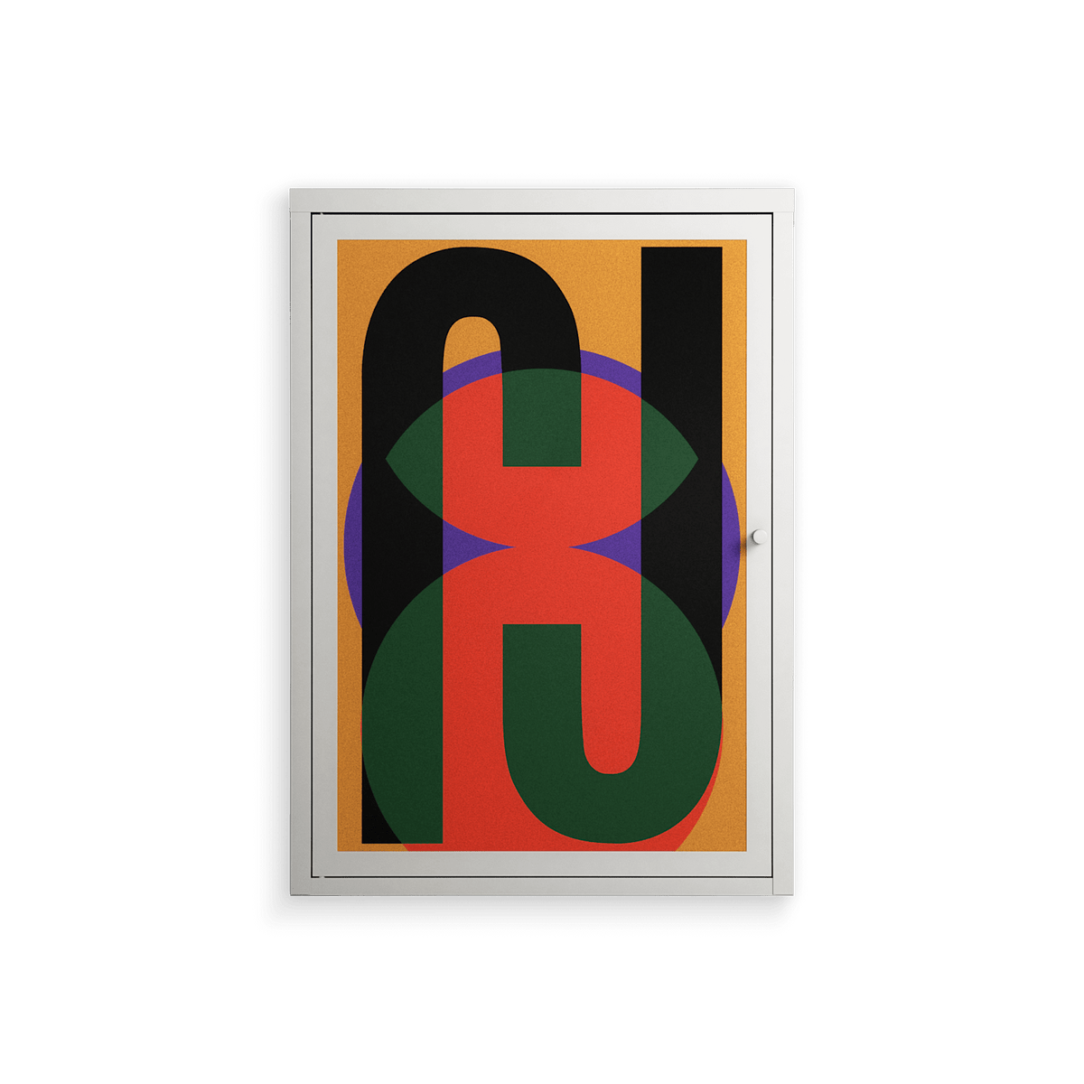JJ - Wall Cabinet - Oluwaseyi Samuel Adebayo - Chalk - Overlay Metal